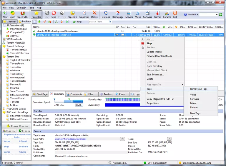 BitComet Torrent Software