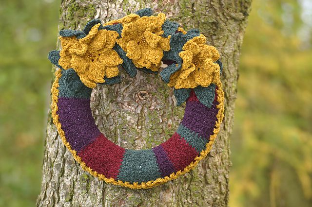 9 FREE Crochet Wreath Patterns