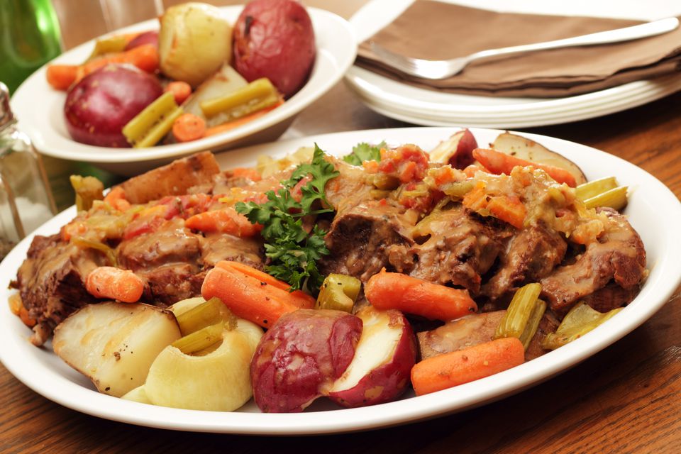 Easy Stove Top Pot Roast with Vegetables