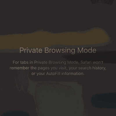 Private Browsing Session