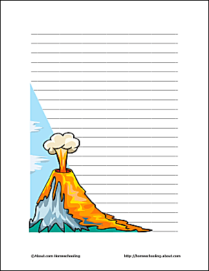 Free Printables For Volcano Lessons