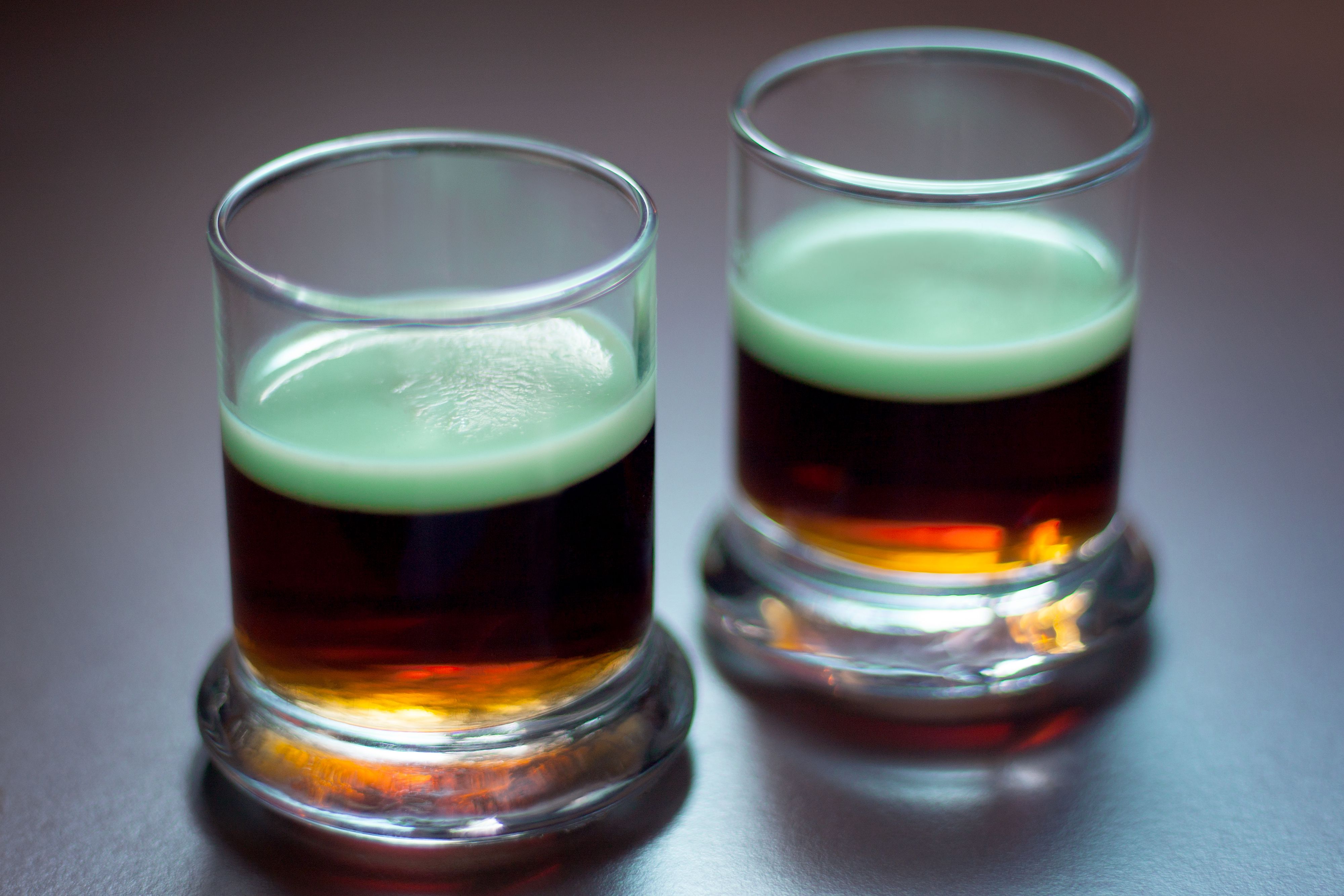 Guinness &amp; Green Jelly Shot Recipe