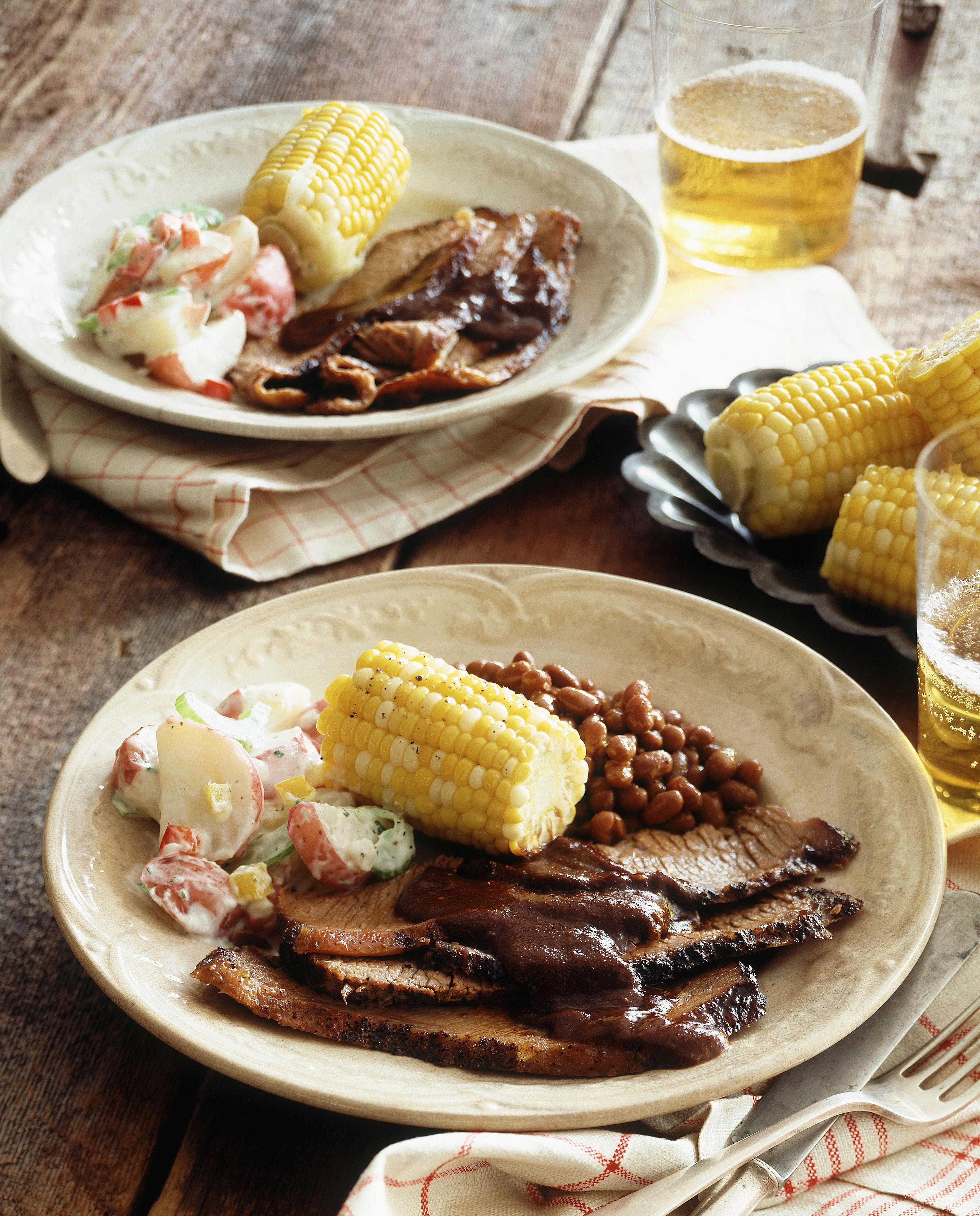 Slow Cooker Barbecue Brisket Recipe