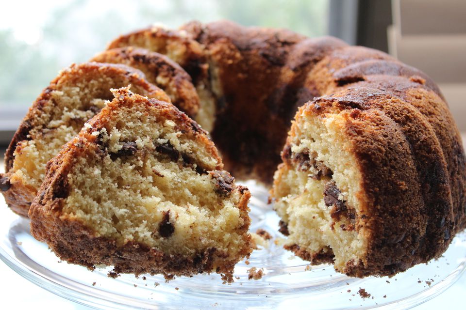 Chocolate Chip Sour Cream Coffee Cake Recipe
