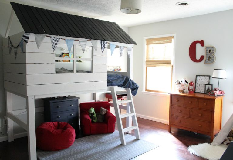 13 Free Loft Bed Plans the Kids Will Love