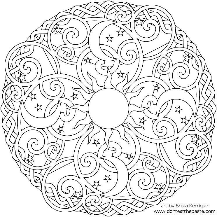 843 Free Mandala Coloring Pages for Adults