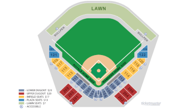 Sloan Park (Cubs Park) Seating Chart - Spring Training