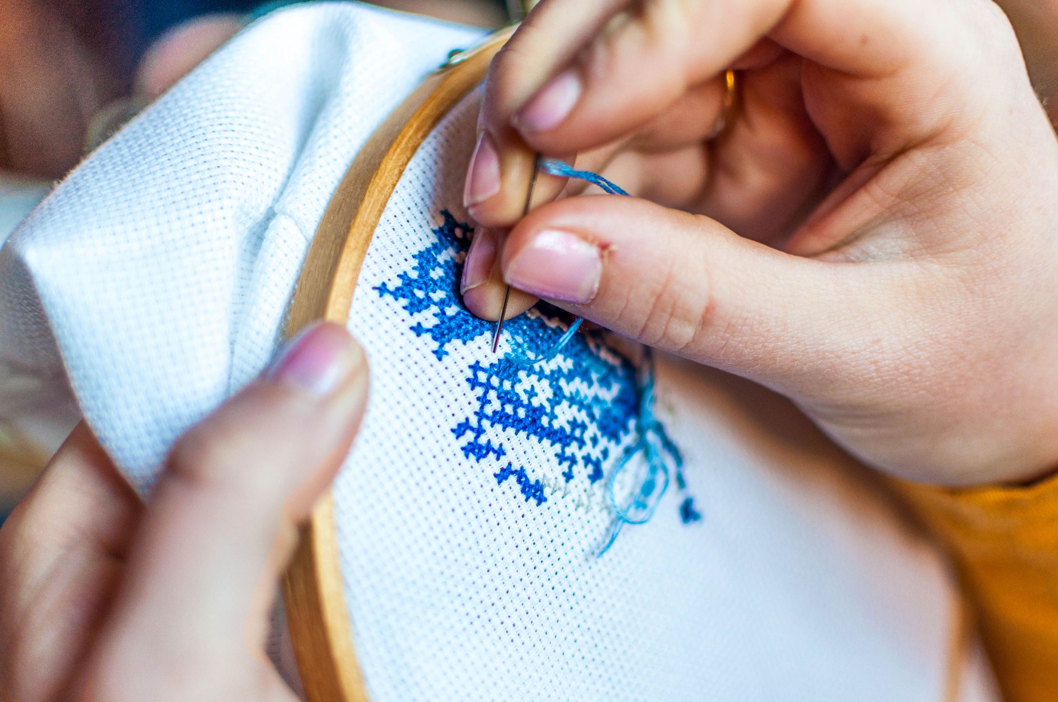 Beginning Stitching: How to Cross Stitch a Small Design