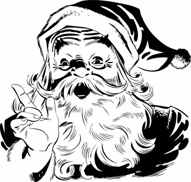 979 Free Santa Clipart Images for Your Holiday Projects