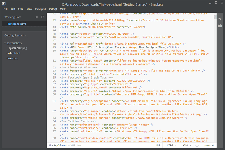 brackets download for windows