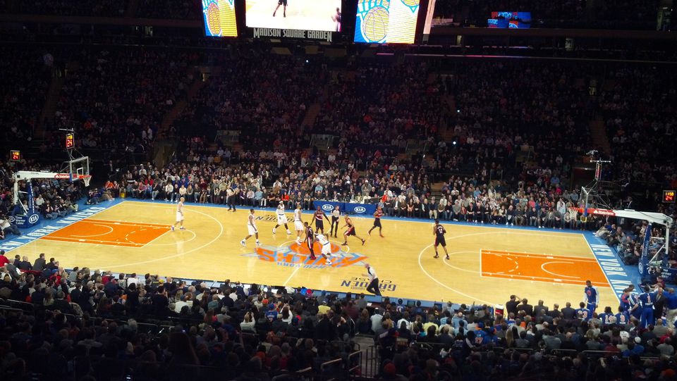 New York Knicks Square Garden Seating Chart