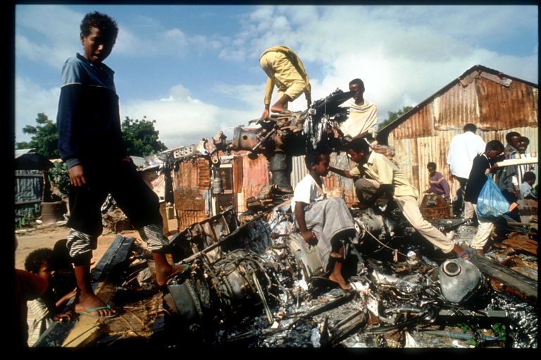 The 1993 Battle Of Mogadishu, Somalia