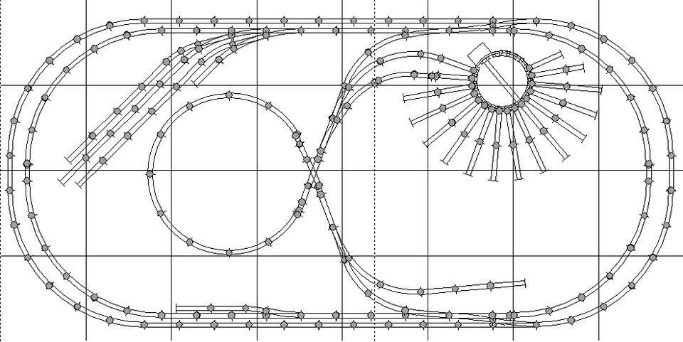 Ideas for 4'x8' Model Railroad Layouts