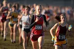 girls cross country runners