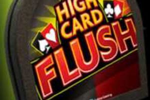 high card flush in thunder valley