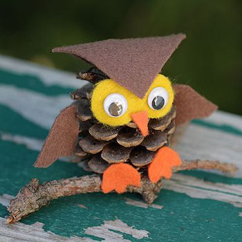 Pine Cone Squirrel Craft