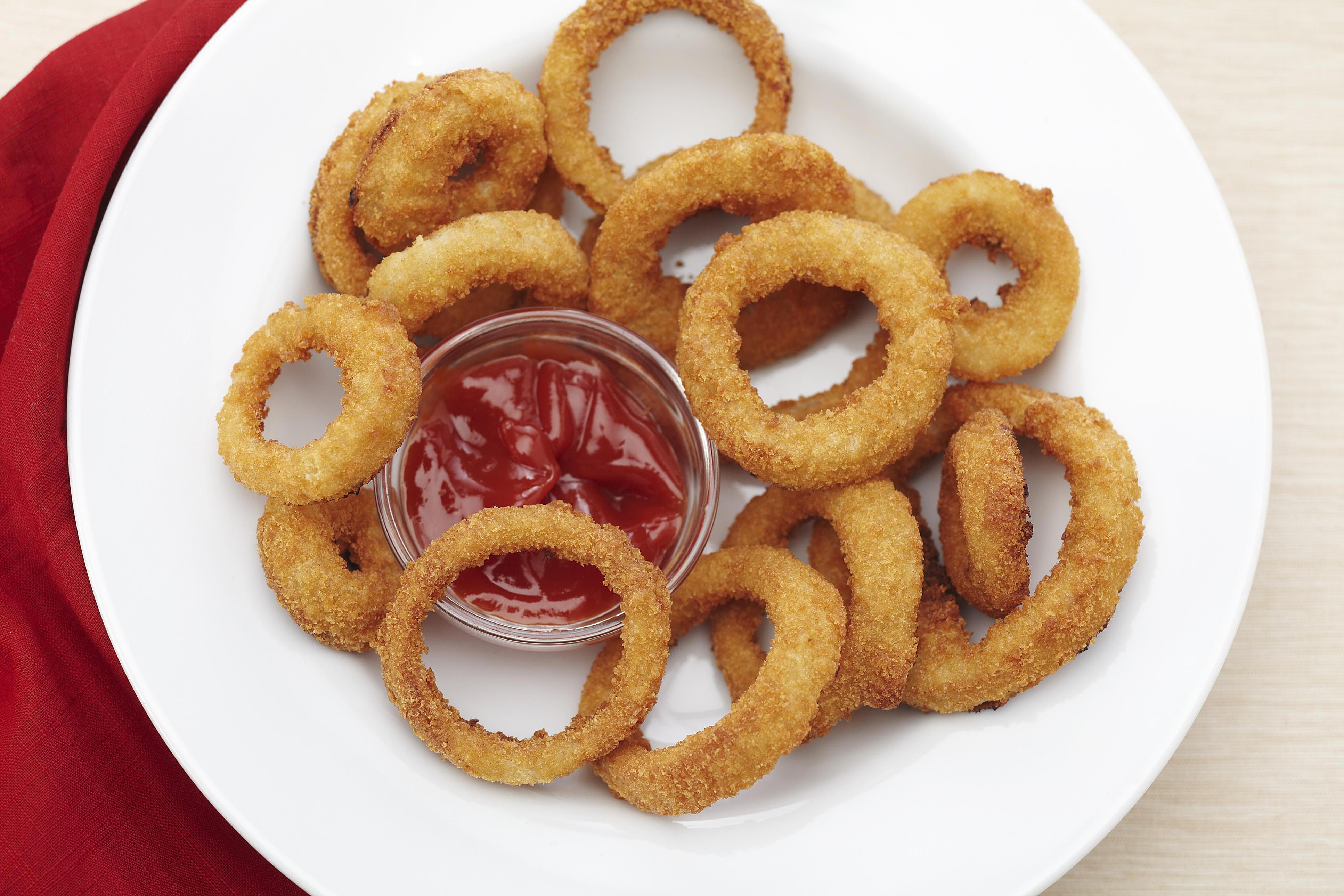 Oven Fried Onion Rings Recipe