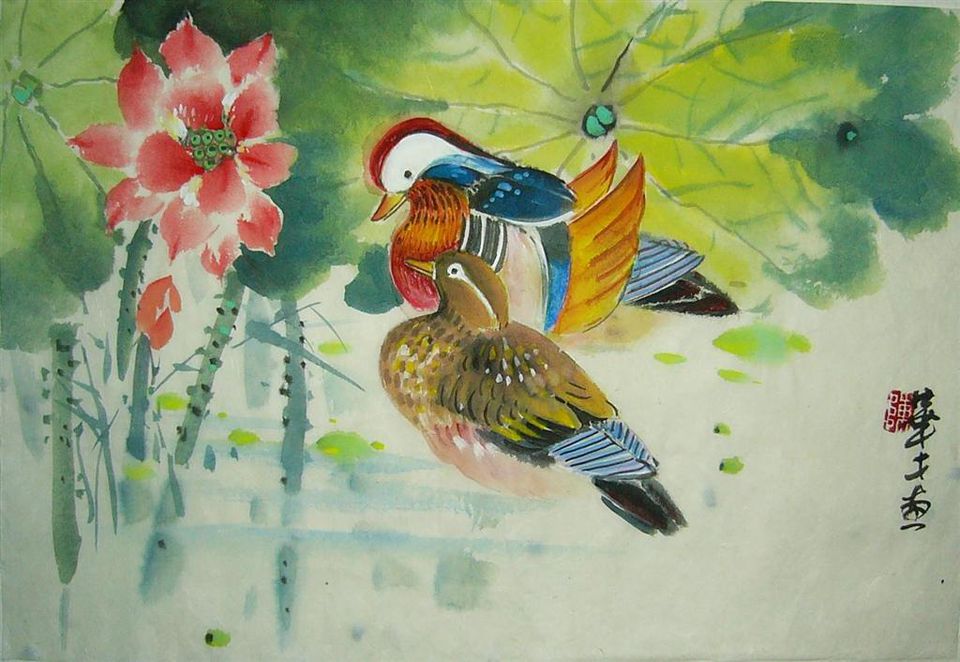 Mandarin Ducks and Love - Use in Feng Shui