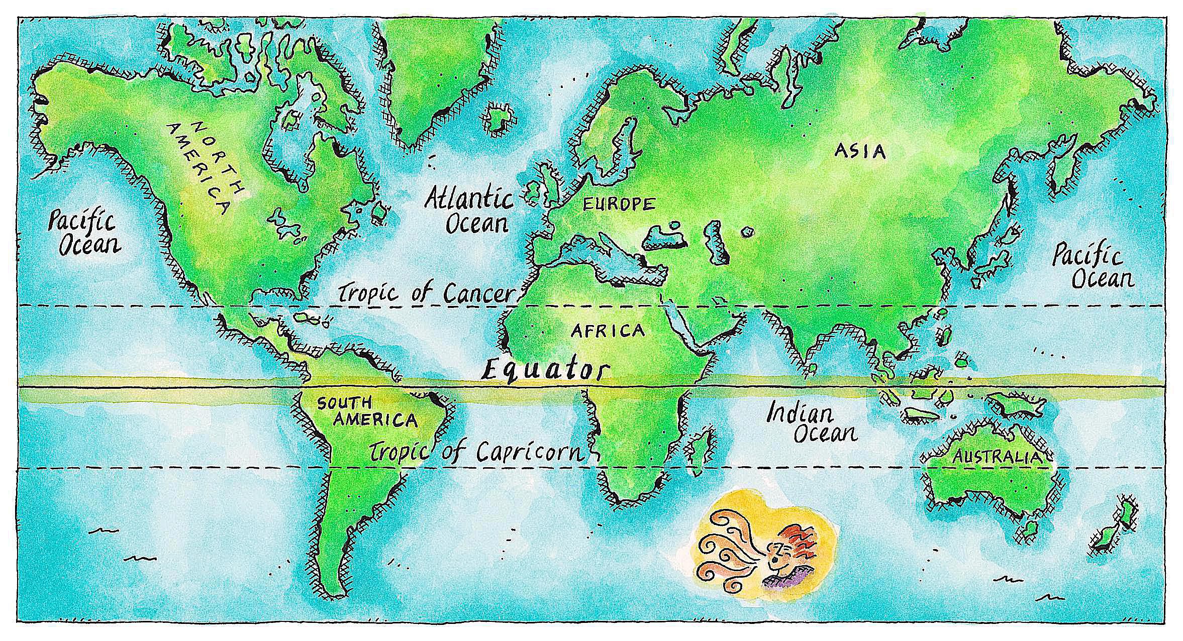 countries-that-lie-on-the-earth-s-equator