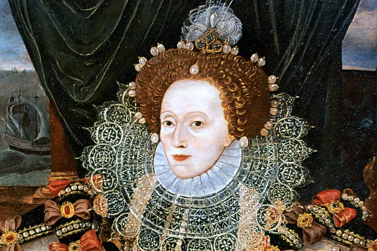 Queen Elizabeth I - from the Armada portrait attributed to George Gower