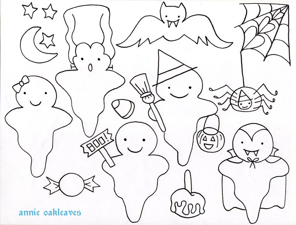 Download 10 Free Halloween Themed Embroidery Patterns