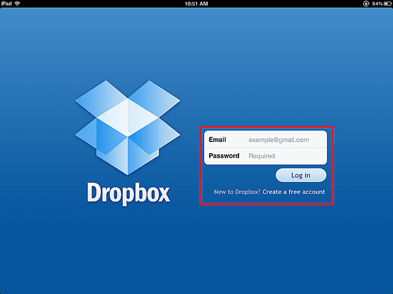 how much space in free dropbox account