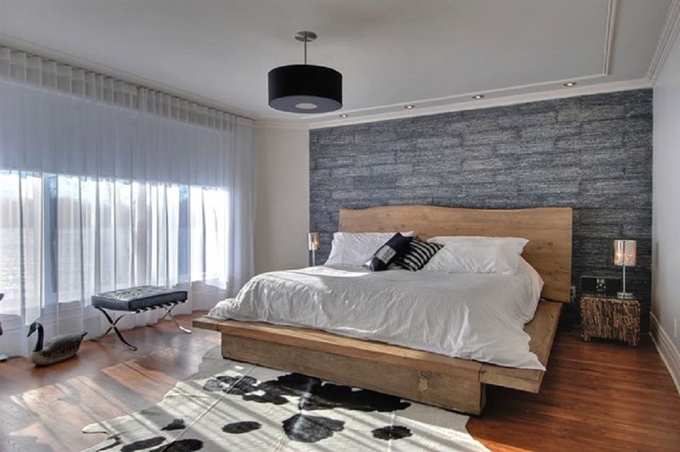 Modern Rustic Bedroom Decorating Ideas and Photos