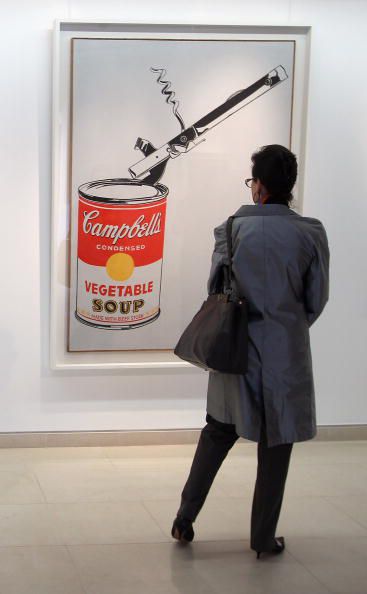 Andy Warhol's Big Campbell's Soup Can with Can Opener (Vegetable)