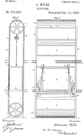 The Improved Elevator of Alexander Miles