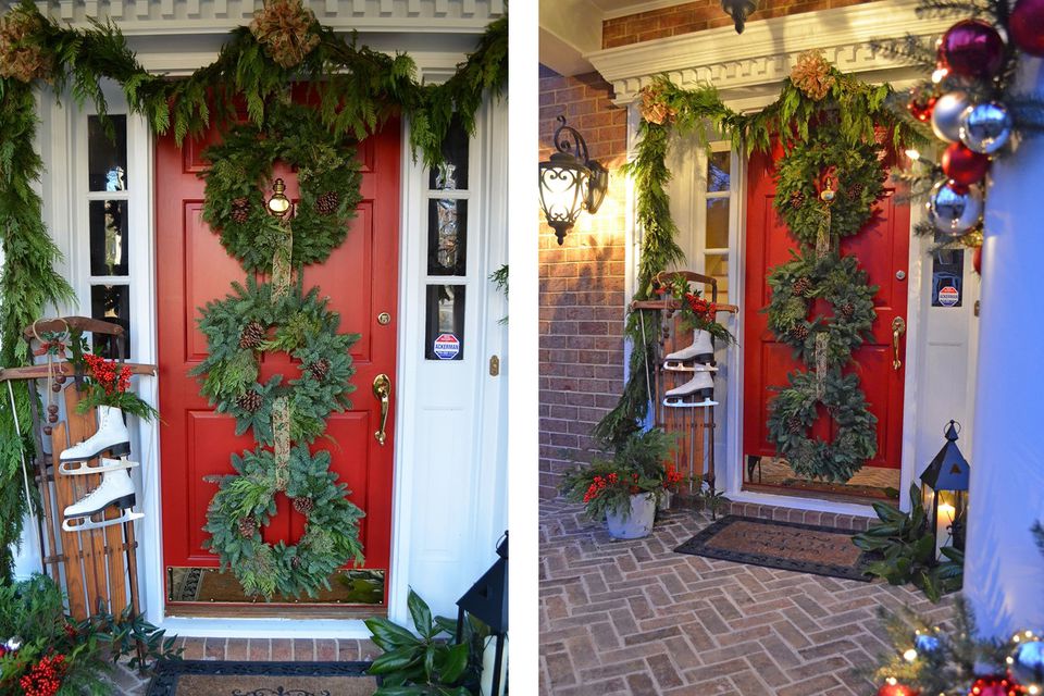 39 Best Christmas Porch Decorations