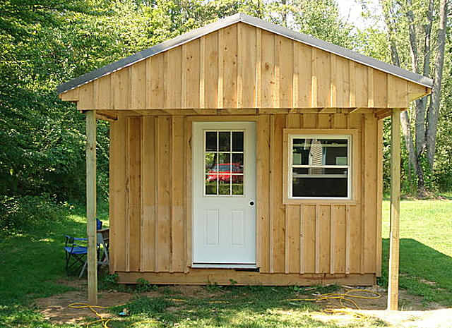 Afbeelding van een kleine hut