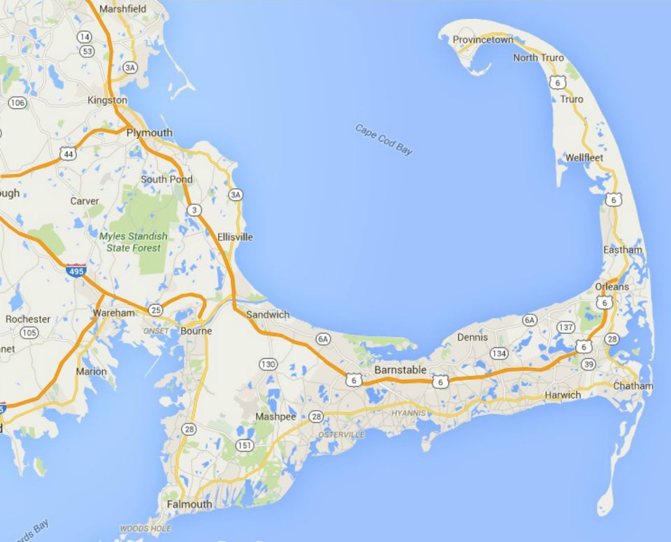 Maps Of Cape Cod Martha S Vineyard And Nantucket