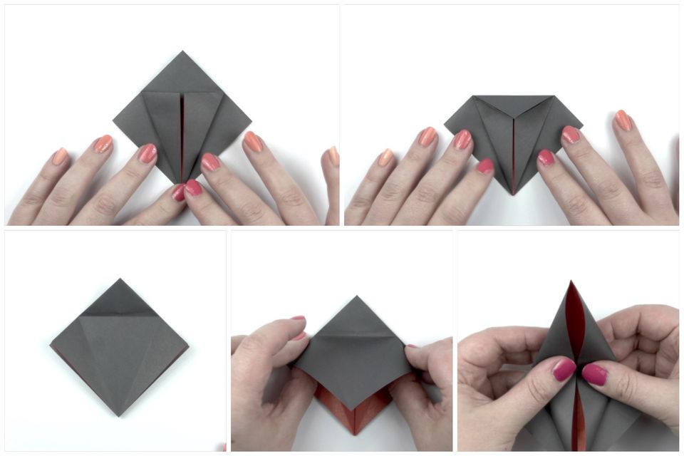 Make an Origami Crow for Halloween!