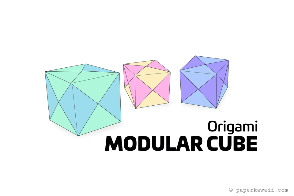 modular origami shapes