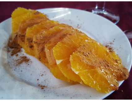 Moroccan Sliced Oranges with Cinnamon Recipe