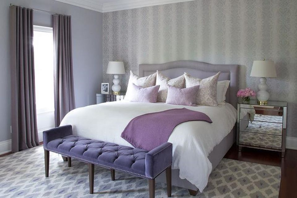 Purple Bedrooms Tips and Photos for Decorating