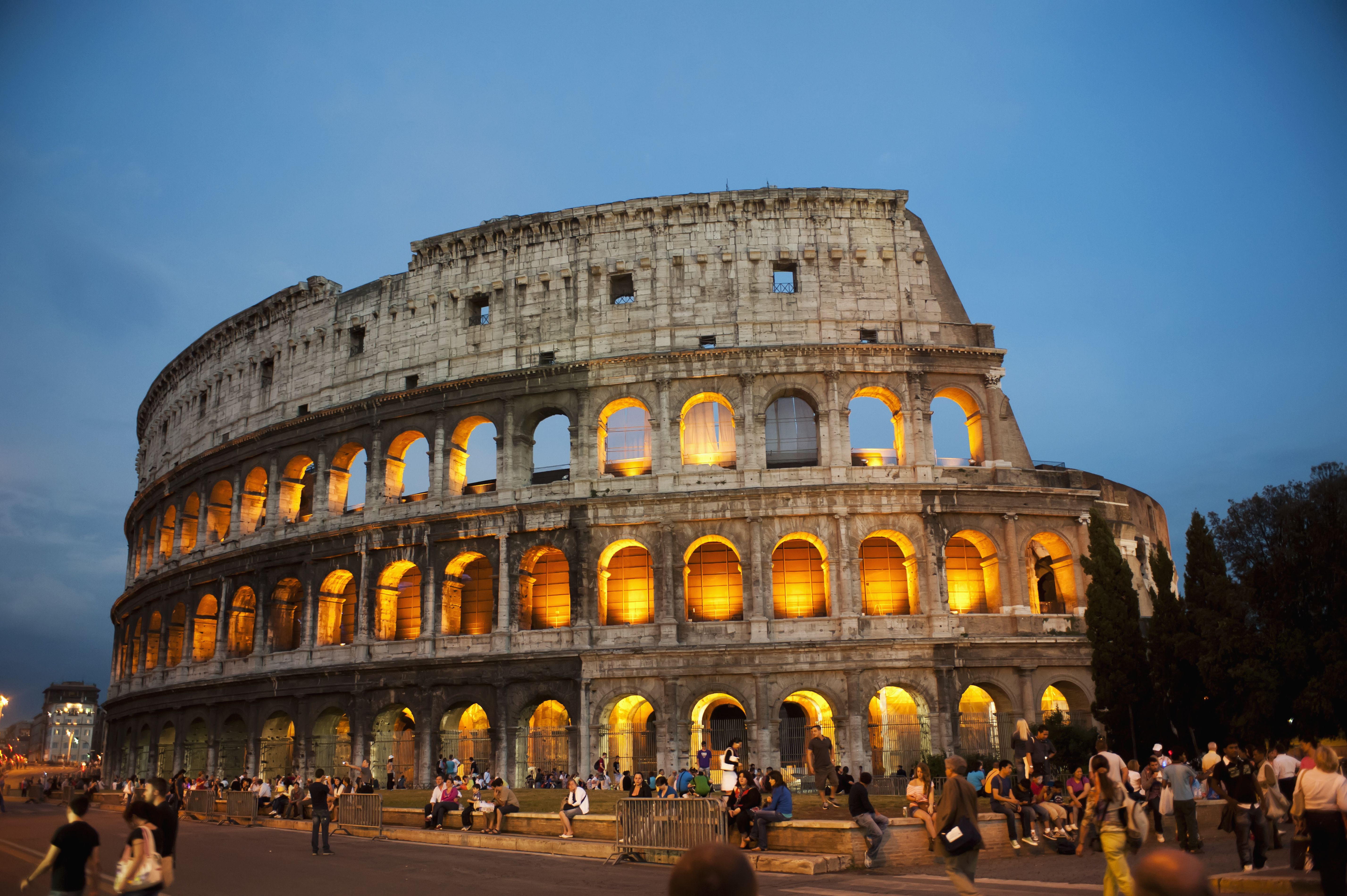 How To Avoid The Ticket Line At The Roman Colosseum   The Roman Coliseum During A Warm Spring Sunset 542105331 58f15ac63df78cd3fc763275 