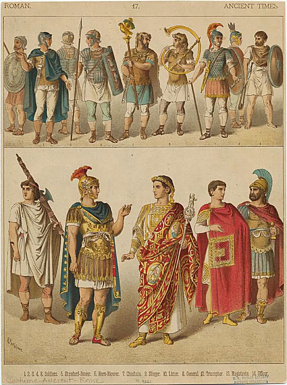 The Basics Of Ancient Roman Clothing