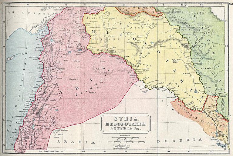 Maps Of Ancient Syria 