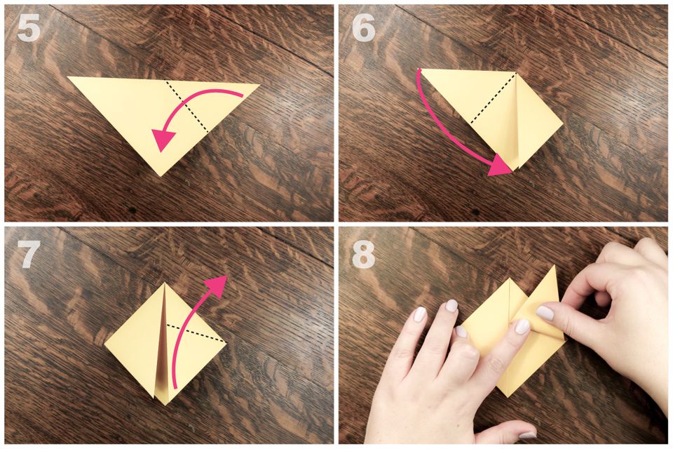 Origami Finger Puppet Tutorial